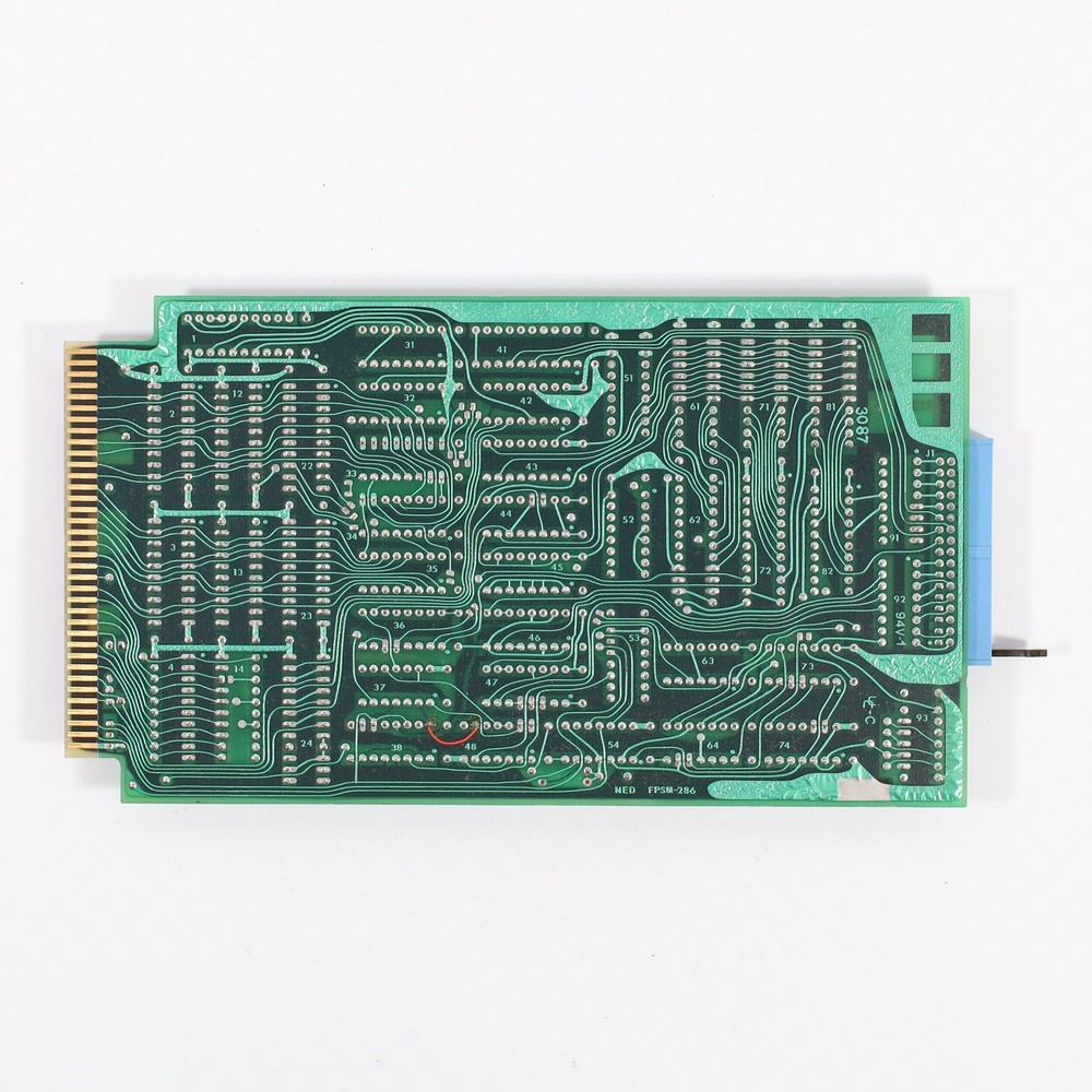 New England Digital Synclavier FPSM Computer Bin Card