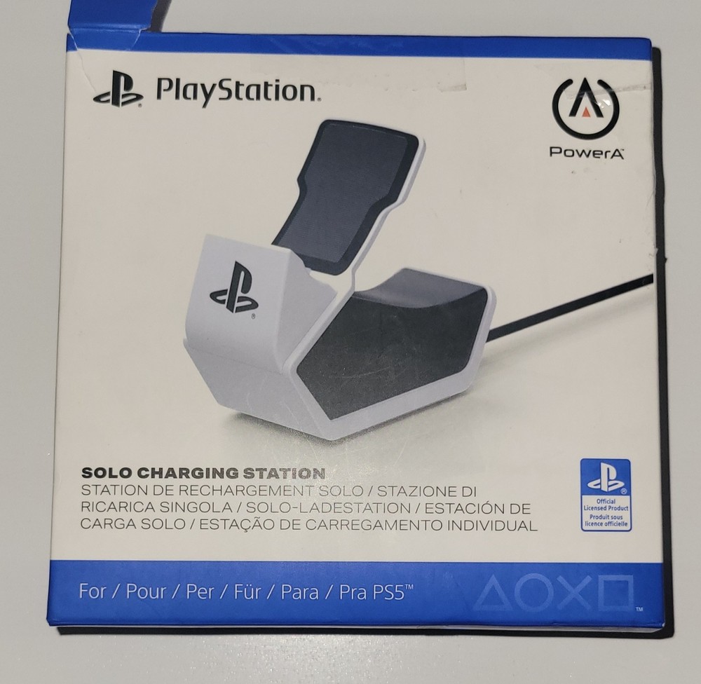 PS5 - POWER A SINGLE CHARGE DOCK (WHITE)