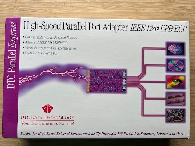 DTC Parallel Express – High Speed Parallel Port Adapter – IEEE 1284 EPP/ECP