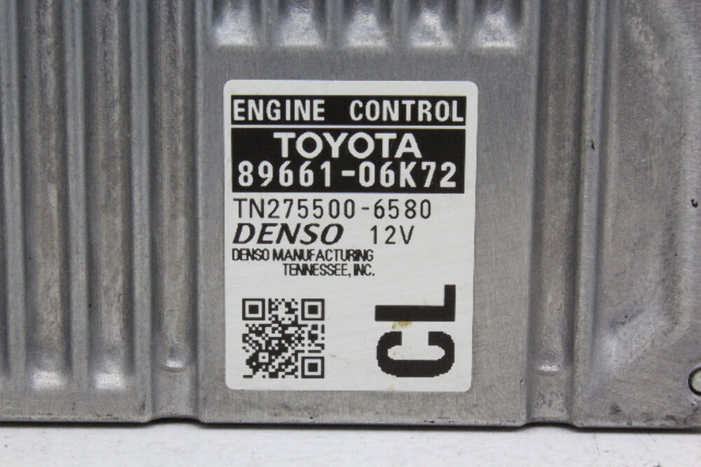 12-14 Toyota Camry 89661-06K72 Computer Brain Engine Control ECU ECM EBX Module