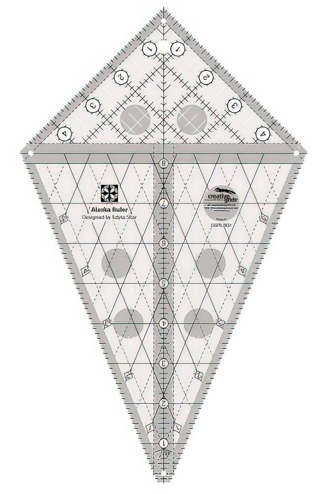 Creative Grids Alaska Ruler CGRLBQ1
