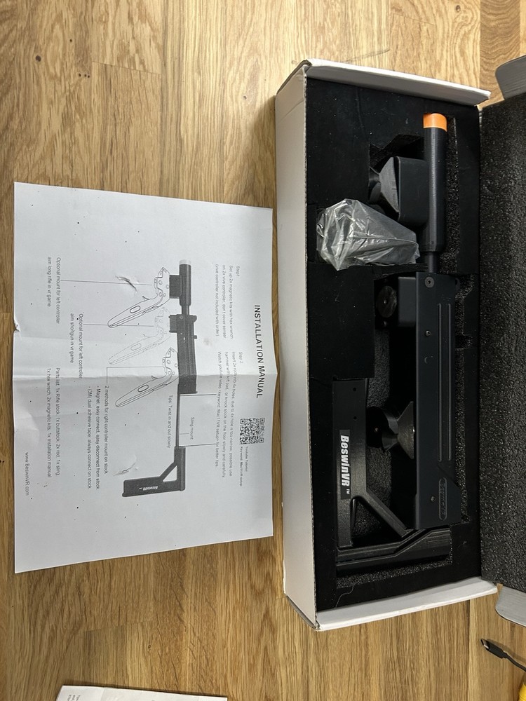BeswinVR MAC11VR Game Controller Stock for HTC Vive Blaster