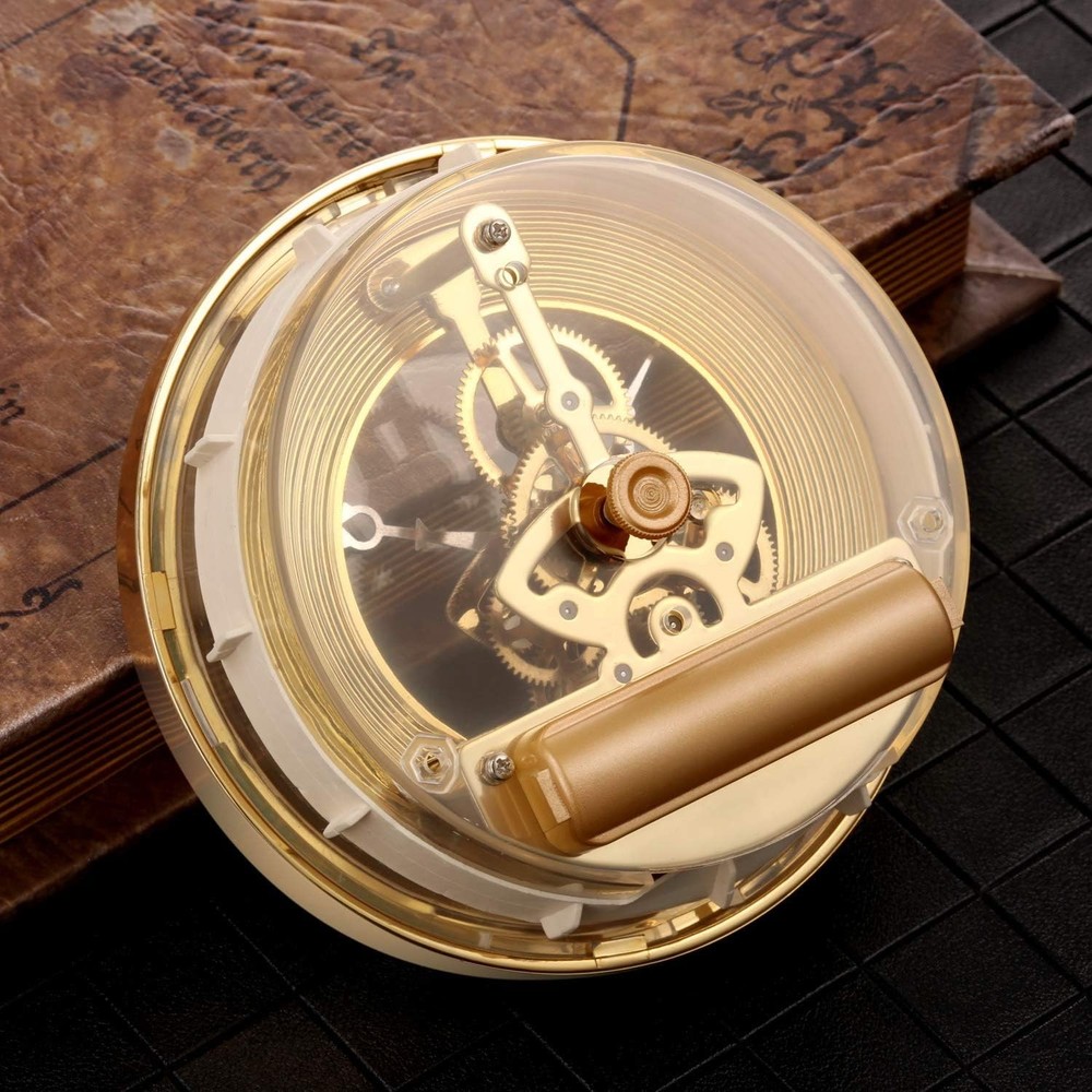 4 1/16 Inch Insert with Gold Bezel