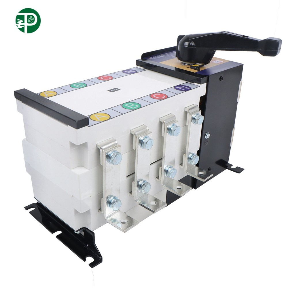 1Pack Industrial Automatic Transfer Switch 400A 4P 110/220V Grid To AC Generator