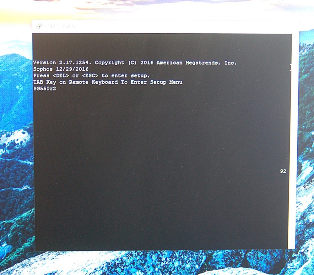 Sophos SG 550 Rev 2 Firewall Security Appliance Tested Missing SSD