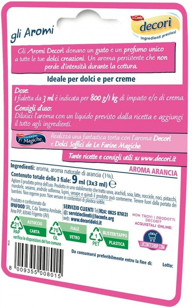 Decorì Aroma Arancia