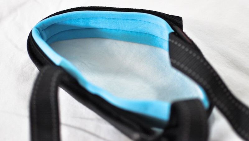 dog muzzle for barking, biting & chewing adj. loop soft padding XL 13-17" snout