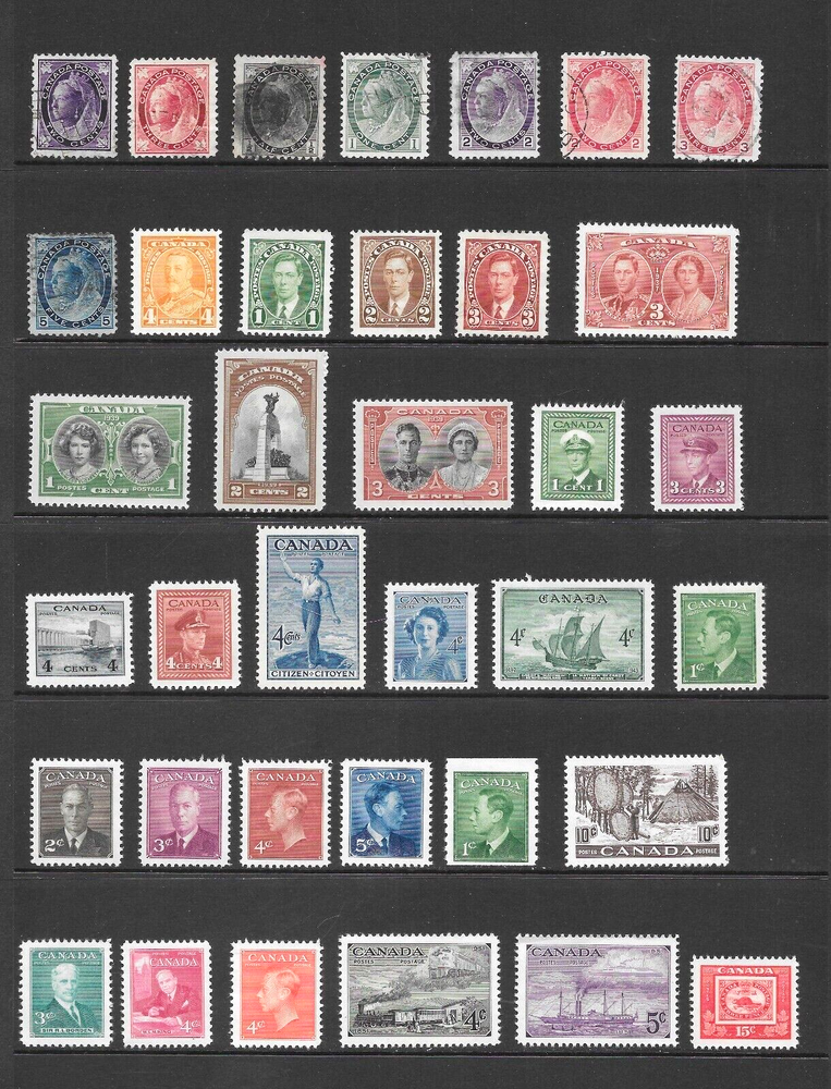CANADA VARIOUS MINT/USED ISSUES 1898 - 1951 (D)