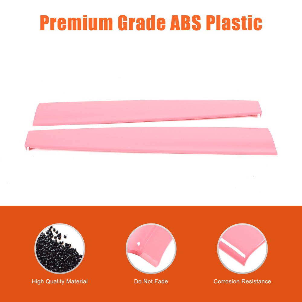ABS Pink Console Dashboard Panel Trim Cover For Model 3 Y 2017-2023