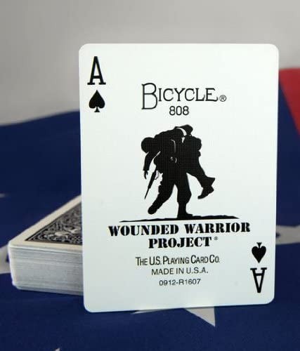 1 deck Bicycle WOUNDED WARRIOR PROJECT playing cards