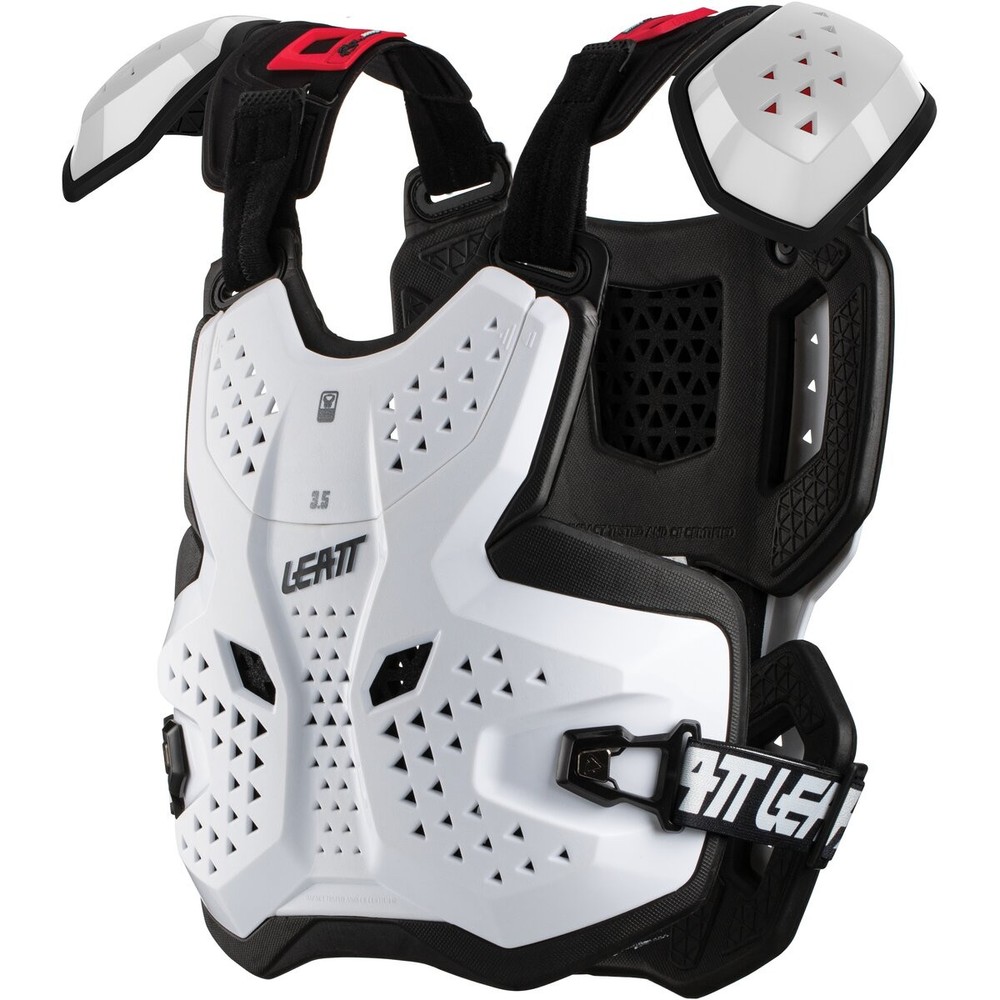 Leatt White 3.5 Pro Chest Protector ( One Size ) 5021400261