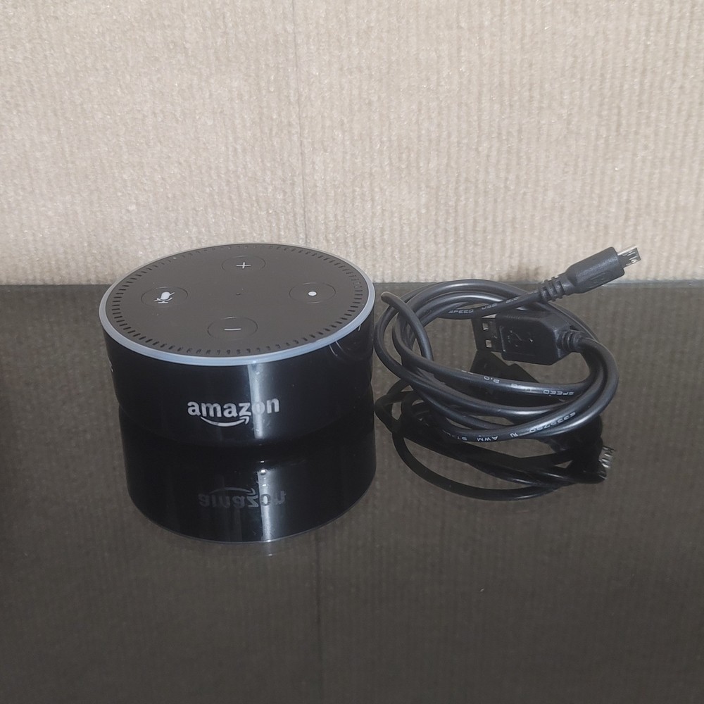 Amazon Echo Dot 2nd Generation Smart Assistant Black RS03QR HydroChemPSC Label