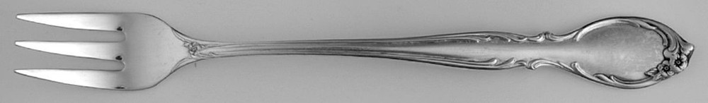 International Silver Moonlight  Seafood Cocktail Fork 253289
