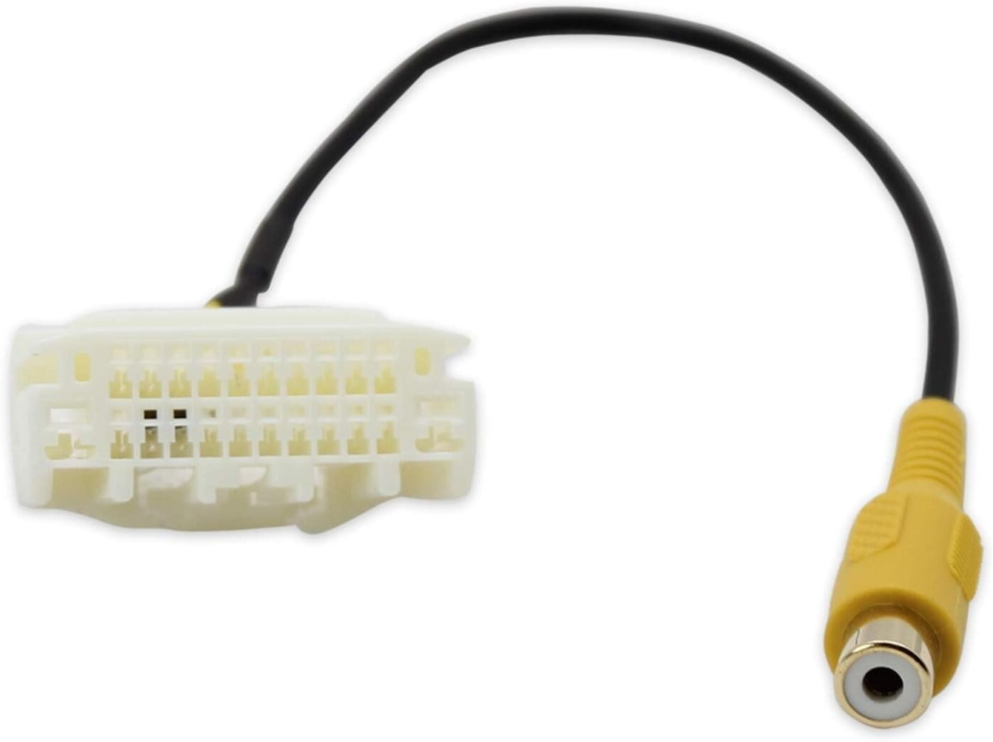 For Jeep Wrangler Backup Camera Video Reversing Adapter Cable Wire for OEM Radio