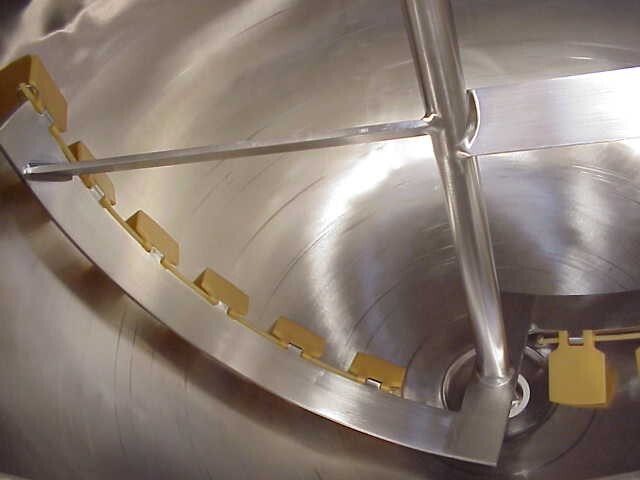 STEAM KETTLE AGITATION, SINGLE TWIN DOUBLE MOTION BLEND SHEAR SCRAPE SURFACE !