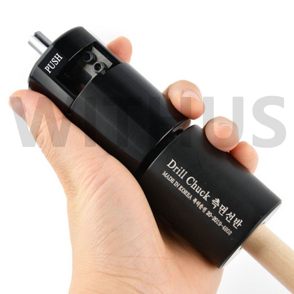 Drill Chuck Billiard Tip Side Cutter Using sliding method Device - Tracking