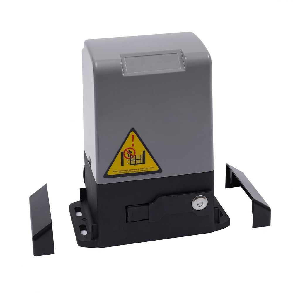 2600lbs Automatic Sliding Gate Opener Rack Driven with 2 Remotes & Complete Kit