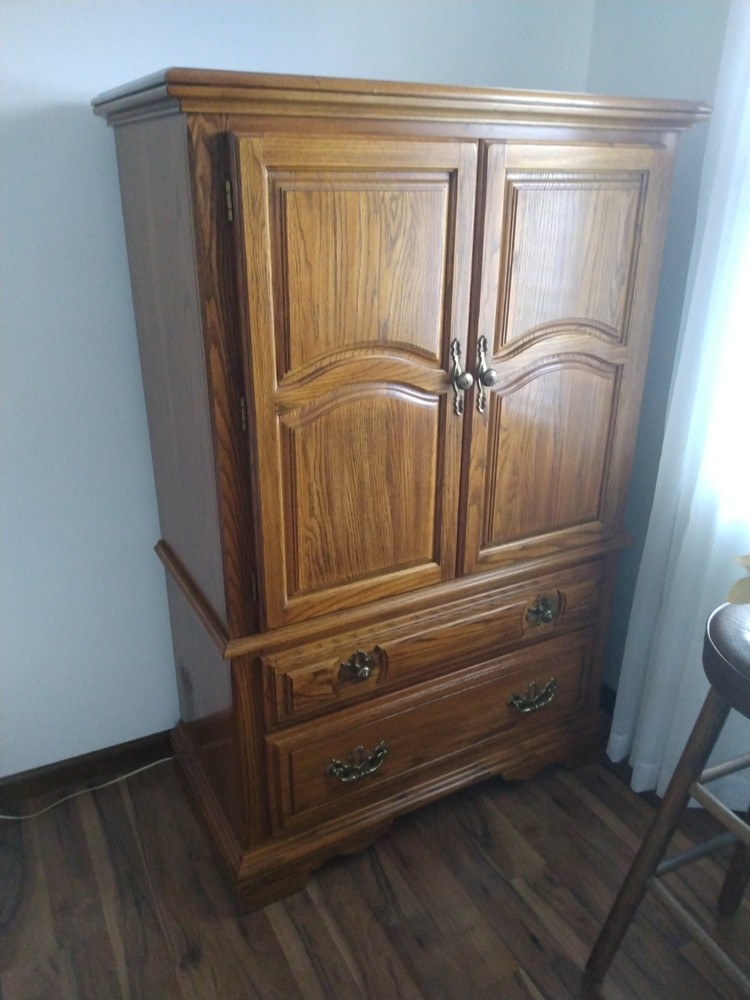 Full Size Oak Bedroom Set