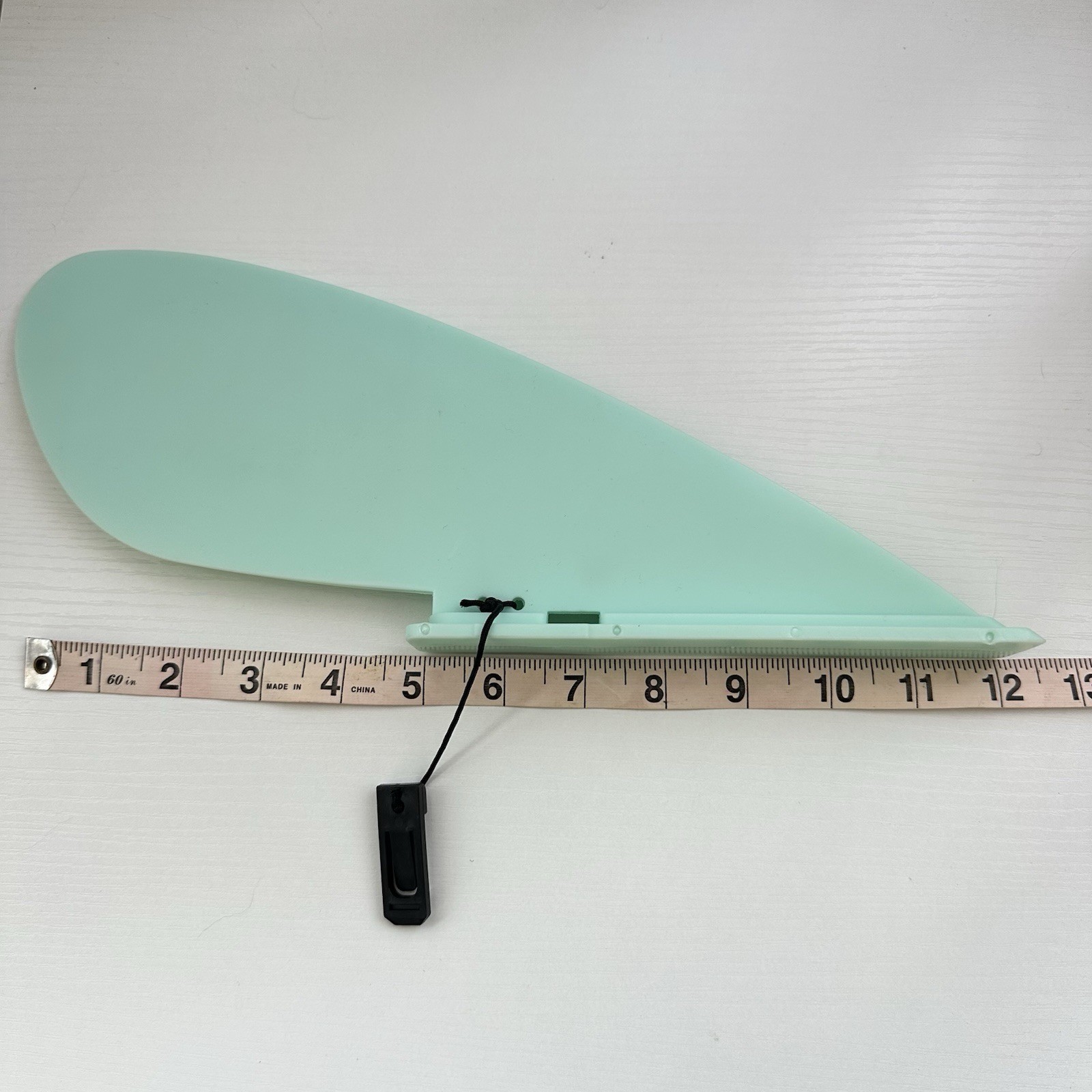Stand Up Paddleboard Fin – Mint Color | Slide-In Mount with Clip