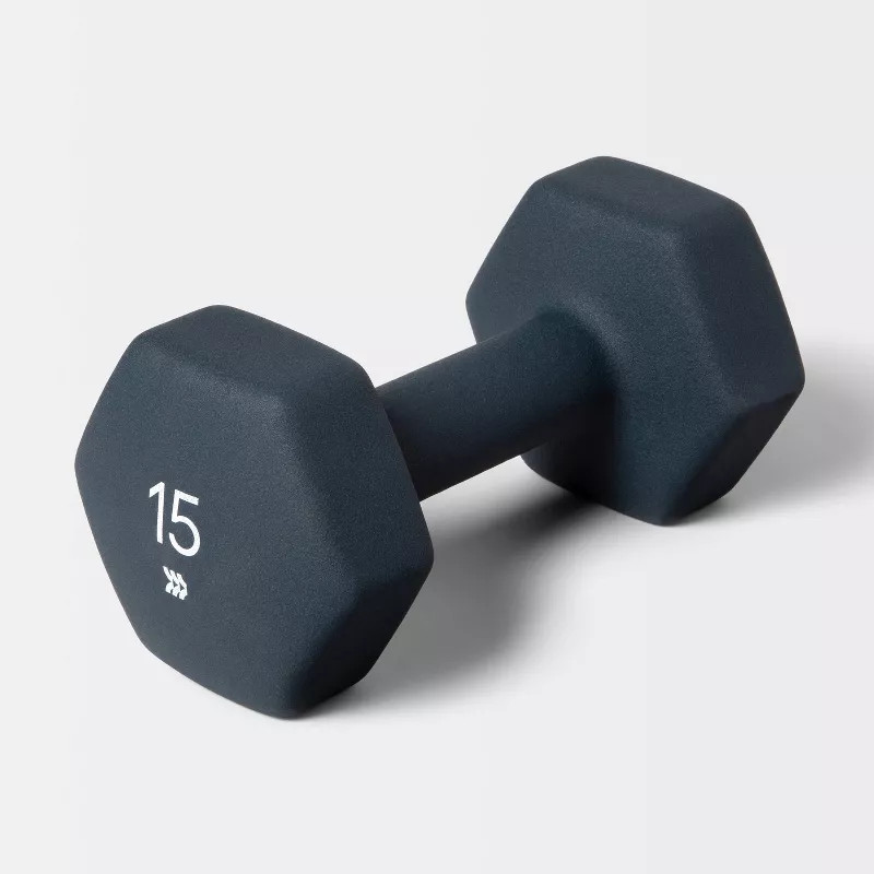 ALL IN MOTION DUMBBELL 15LBS - BLUE