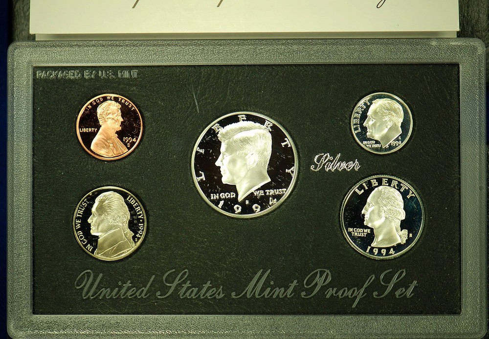 1994-s SILVER U.S. Proof Set. In a black standard size proof set container