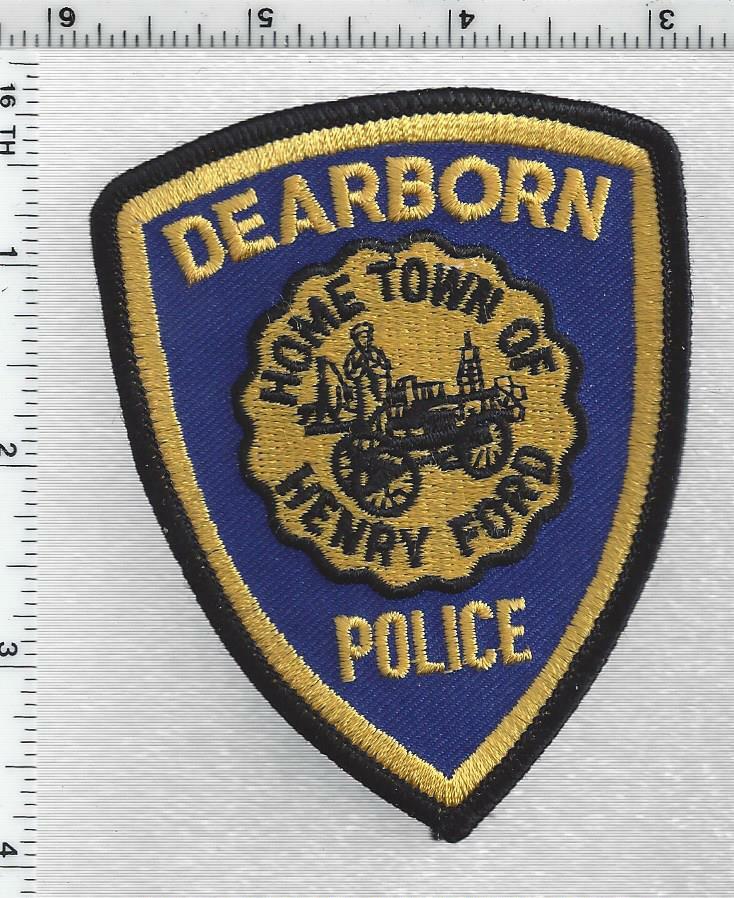 Dearborn Police (Michigan) 3rd Issue Shoulder Patch