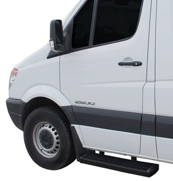 Mercedes 2007-Present Sprinter 36" Driver Step Running Board kit TPK-9012