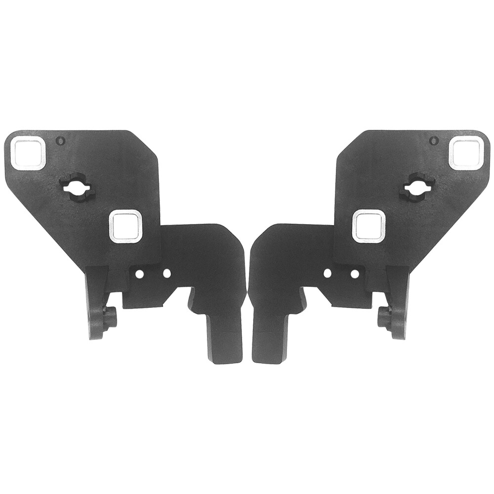 Left & Right Radiator Support Headlight Bracket for GLC300 GLC43 AMG Black