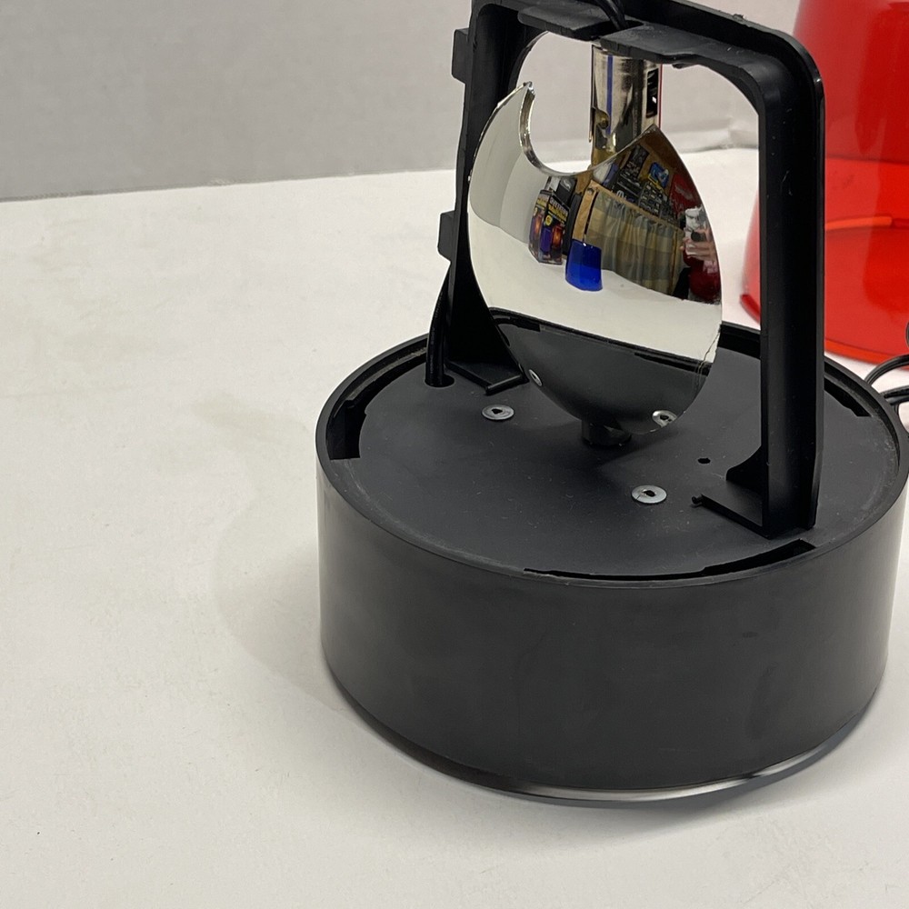 Rotating Multi Flasher with Red and Blue Domes with Extra Bulbs