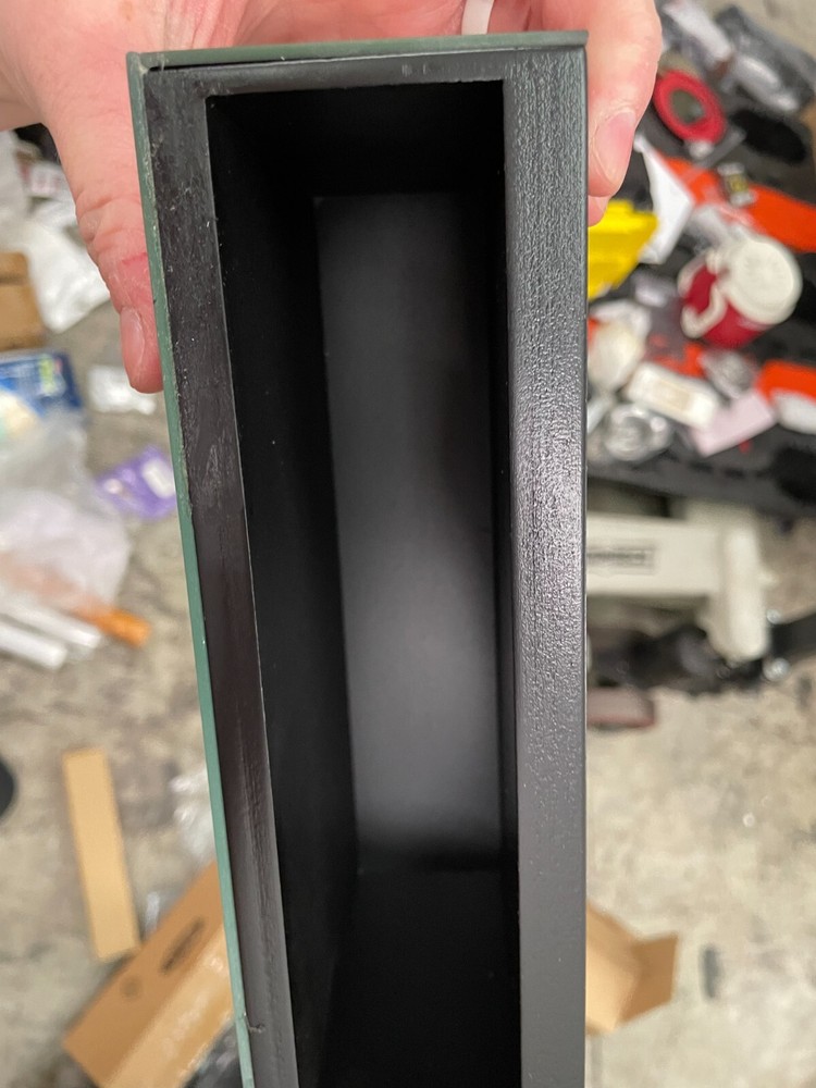 Wall Mount Mirrored Crushed Diamond Remote Control Holder