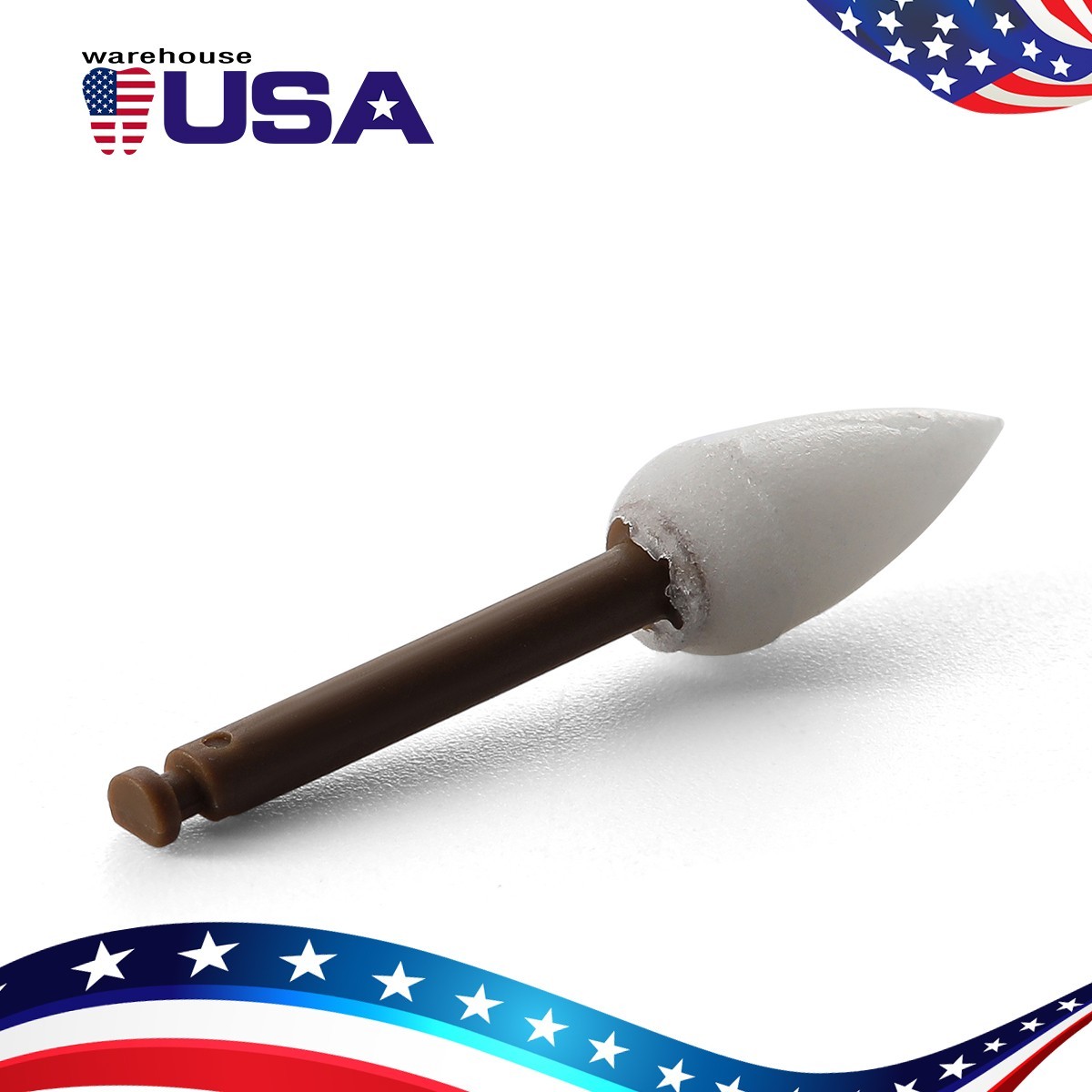 AZDENT 40Pcs Dental Composite Polishing Finishing Finisher Cups/Points/Disc