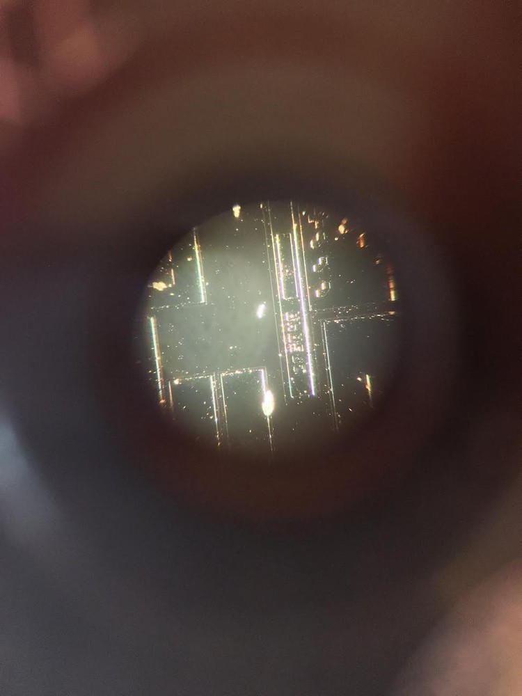 4" Intersil General Electric? Silicon Wafer 1984 Rare