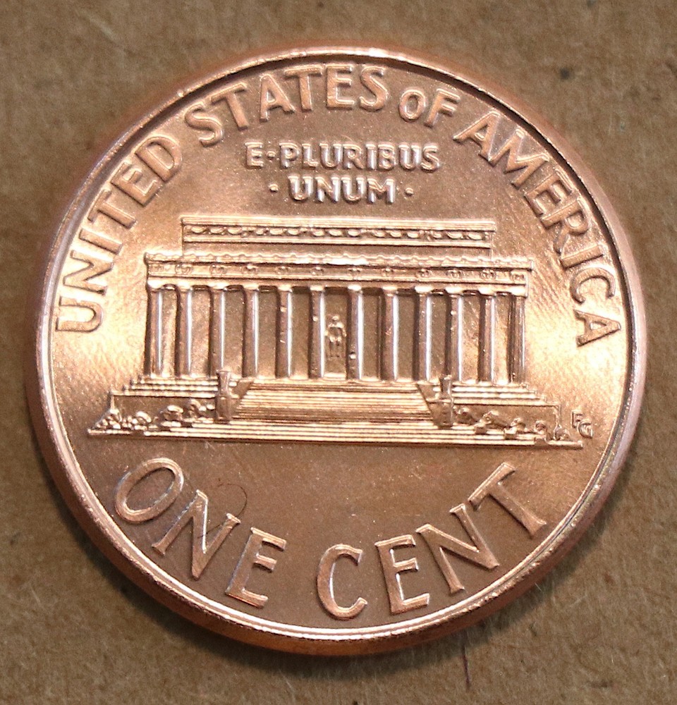 2002 Lincoln Memorial cent BU