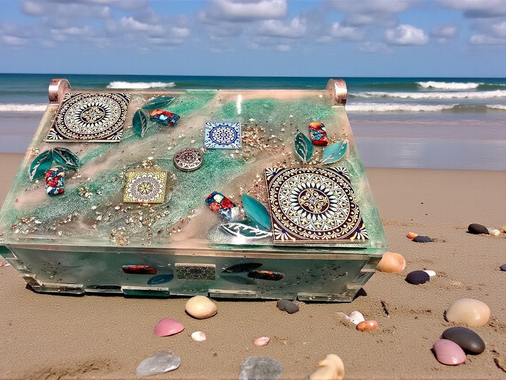 unique mixed media collector box