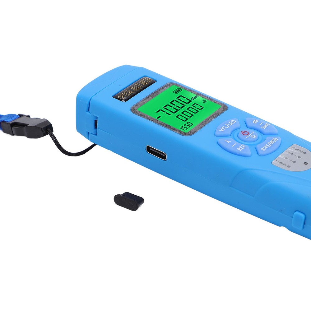 Multi Function Optical Power Meter 10 Wavelengths OPM VFL For Network Maintenanc