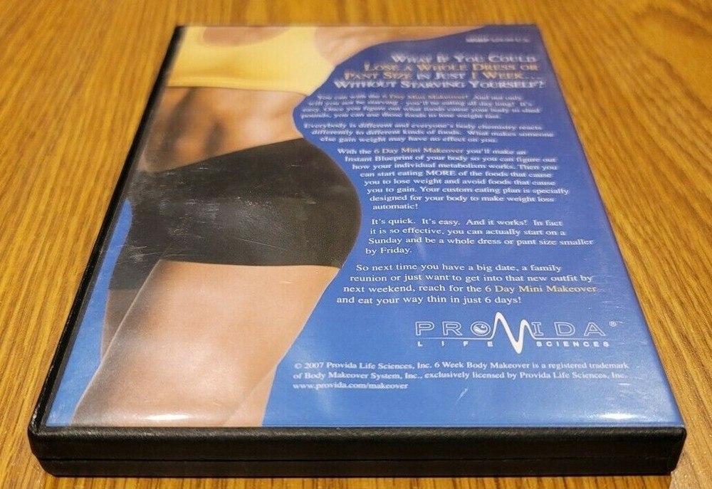 ** Michael Thurmonds Six Day Mini Makeover (Audio CD) Fat Loss Program **