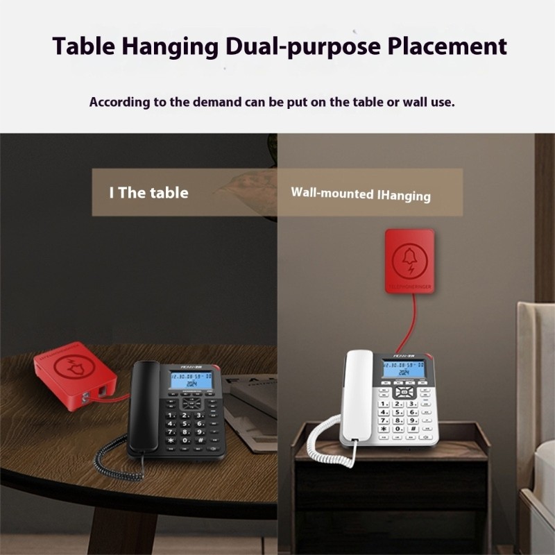 Factory Use Telephone Rings Enhancer Immediate Installation for Workshop Setting