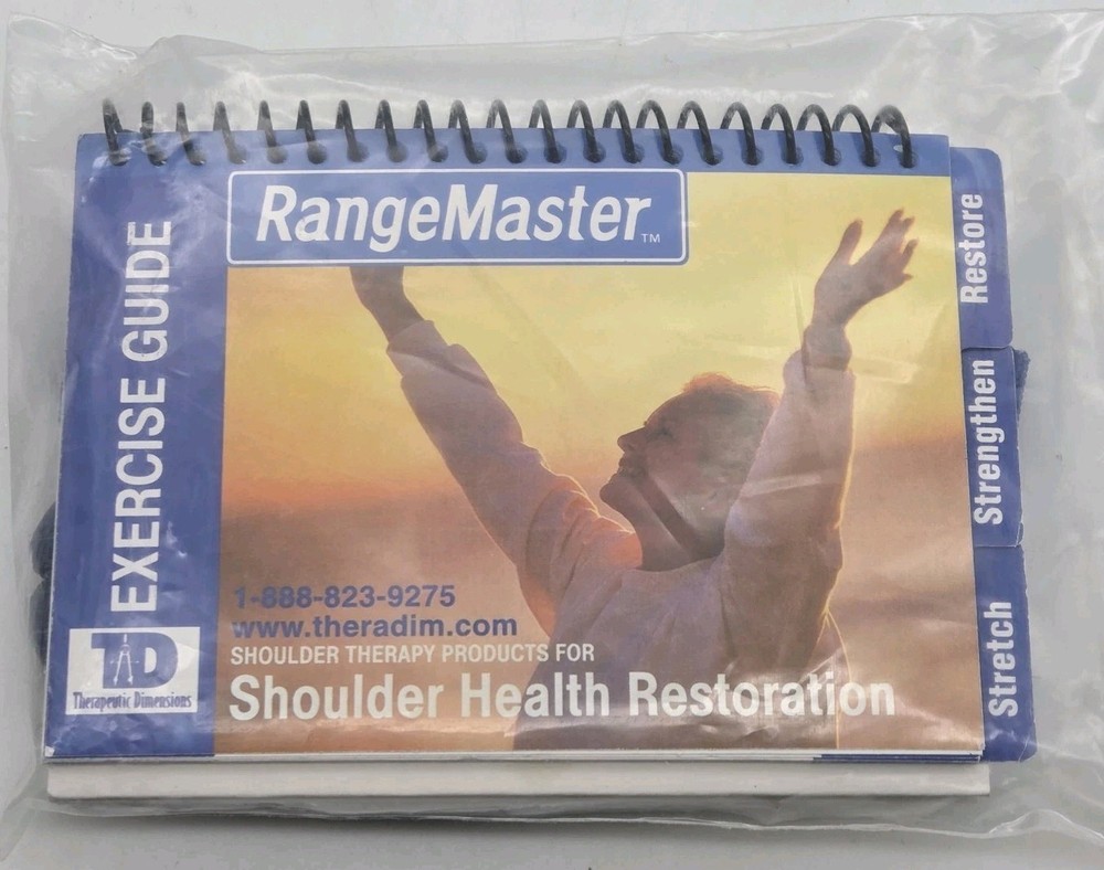 Therapeutic Dimensions Shoulder Pulley Door Strap RangeMaster & Exercise Guide