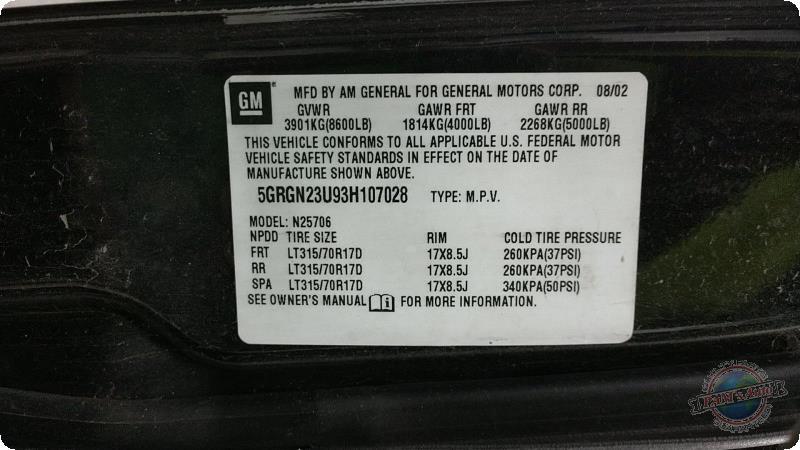 Used Telematics Interface Module fits: 2003 Hummer H2 Communication OnStar opt U