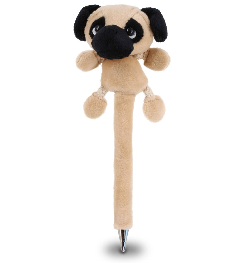 PLUSH PEN - PUG DOG