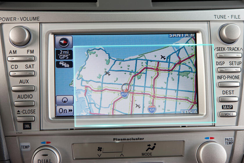 Crystal Clear Screen Protector for 2011 Toyota Camry Vehicle Navigation