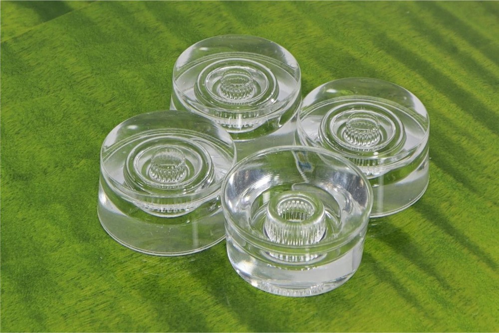 Clear Speed Knobs 4pk for Gibson guitars with US fine splines