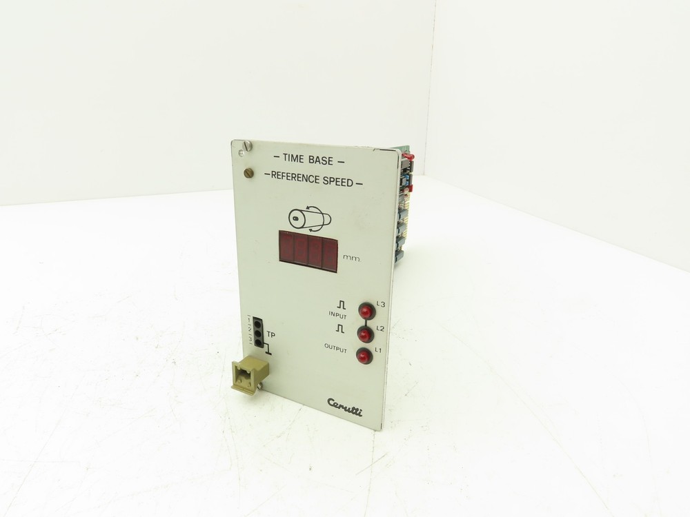 Cerutti 28051 51110 Chassis Mount Time Base Reference Speed Module