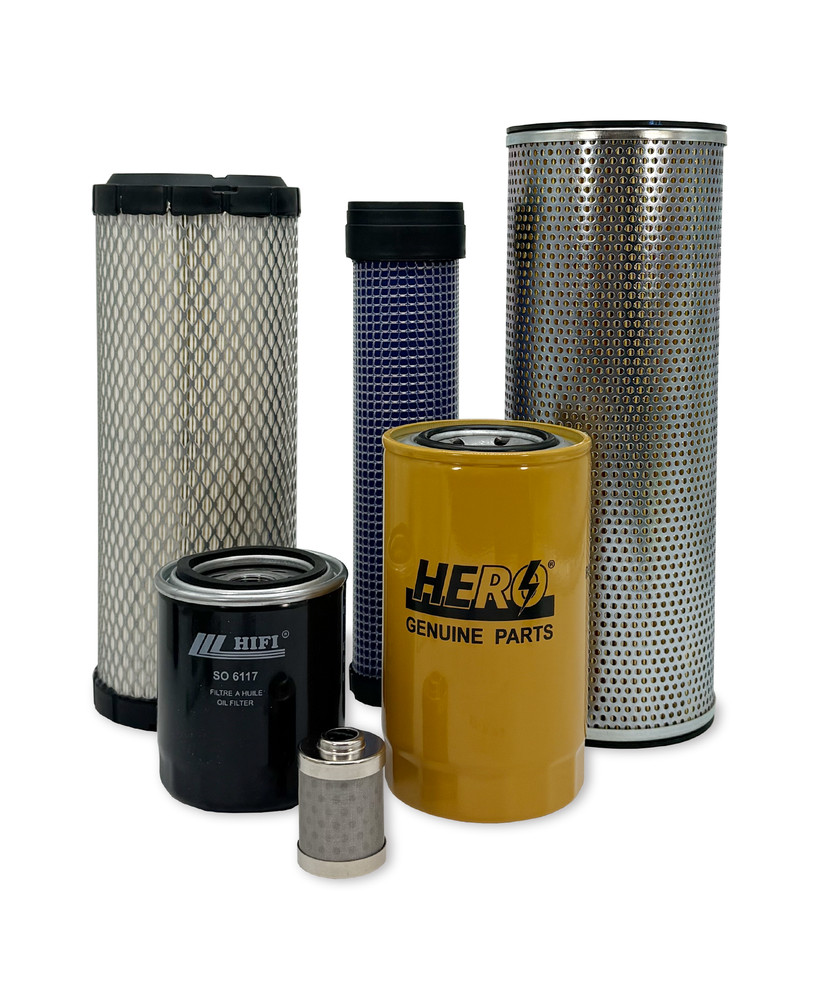 HERO® Maintenance Filter Kit For Takeuchi TB145 Excavator