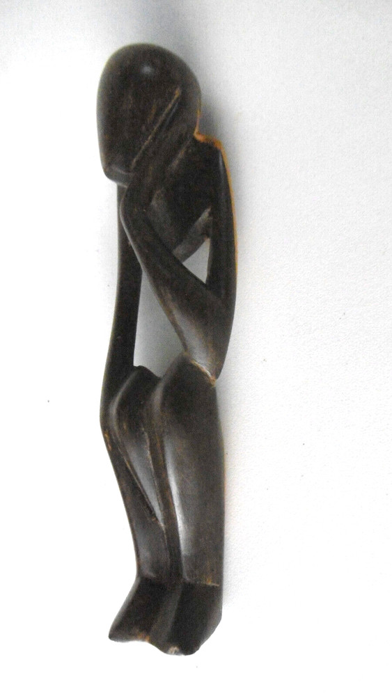 Figurine The Thinker African Ethnicity