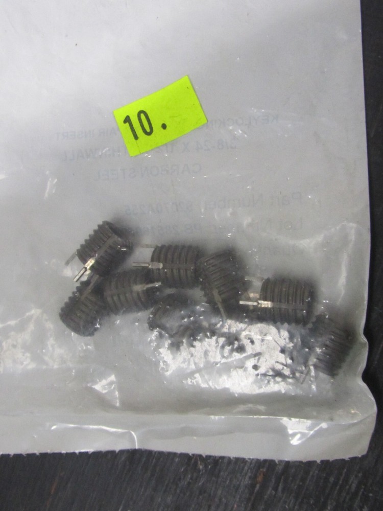 10 ACME THINWALL INDUSTRIAL STYLE 3/8-24 Keylocking Thread Repair Insert