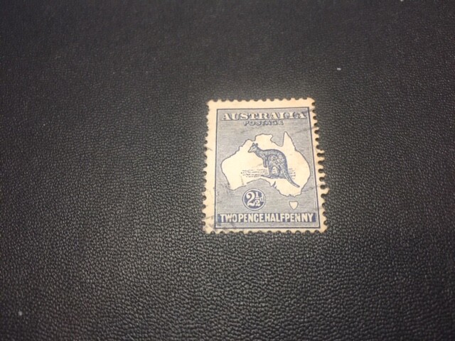 Australia stamp 4 used