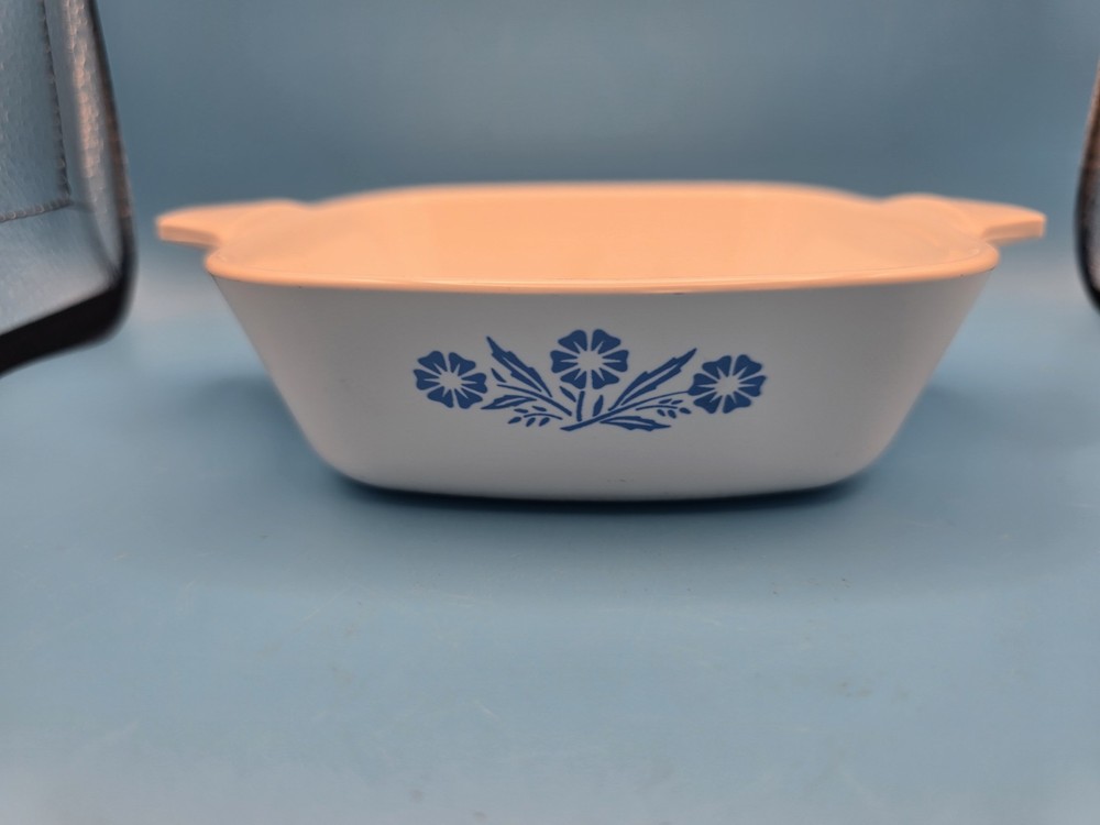 Vintage Corningware Petite Pan Set Cornflower