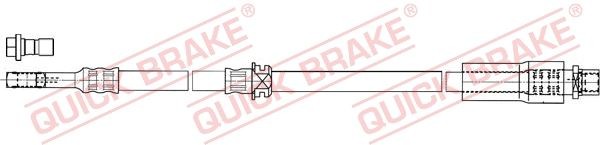 Brake Hose QUICK BRAKE QB50835