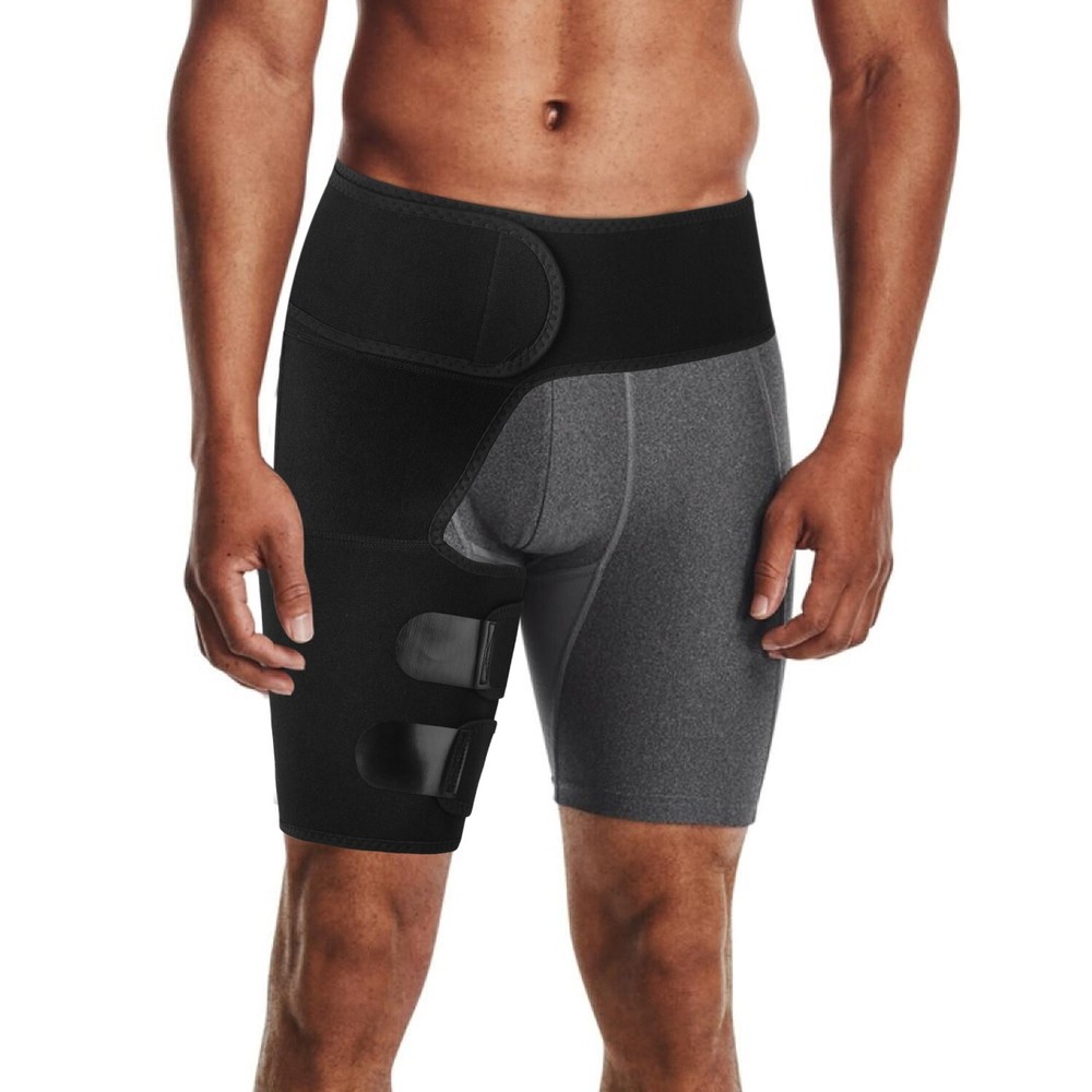 Hip Brace Compression Support Wrap | Groin & Thigh Support for Recovery &Workout